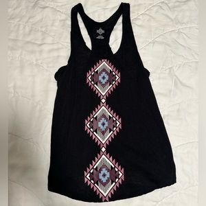 Aztec Pattern Racerback Tank